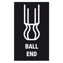 WERA inbussleutel 950 SPKL SW 2.0 mm Multicolour metrisch, BlackLaser