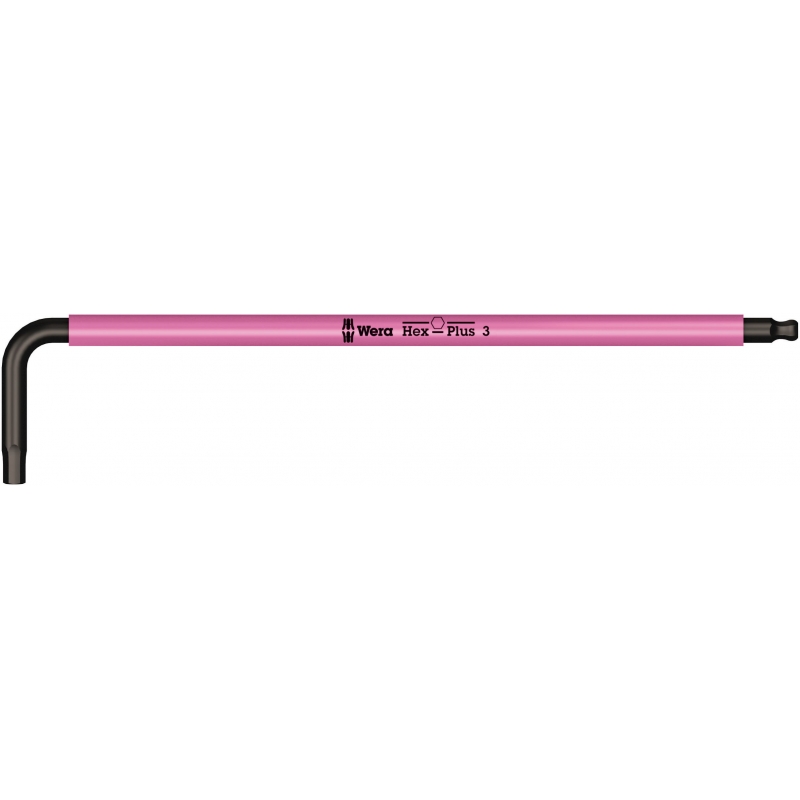 WERA inbussleutel 950 SPKL SW 2.5 mm Multicolour metrisch, BlackLaser