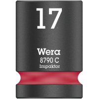 WERA Impakt/SlagmoerDop 17.0 x38.0 mm-1/2"-aandrijving