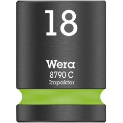 WERA Impakt/SlagmoerDop 18.0 x38.0 mm-1/2"-aandrijving