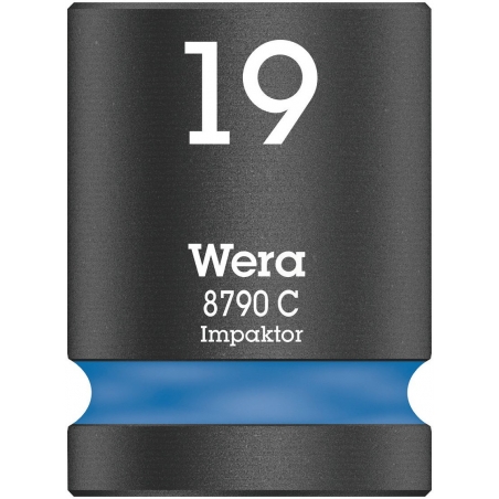 WERA Impakt/SlagmoerDop 19.0 x38.0 mm-1/2"-aandrijving WERA Impakt/SlagmoerDop 19.0 x38.0 mm-1/2"-aandrijving