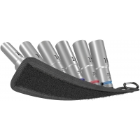 WERA BELT C Deep 1, 6-delige Doppen set, lange doppen met 1/2" -AANDRIJVING WERA BELT C Deep 1, 6-delige Doppen set, lange doppen met 1/2" -AANDRIJVING
