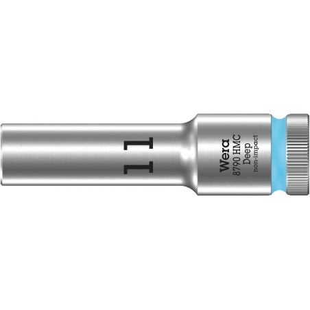 WERA 8790 HMC Lange Dop 15.0 x83.0 mm- "Deep Socket"-1/2"-aandrijving WERA 8790 HMC Lange Dop 15.0 x83.0 mm- "Deep Socket"-1/2"-aandrijving