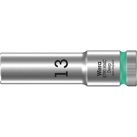 WERA 8790 HMC Lange Dop 15.0 x83.0 mm- "Deep Socket"-1/2"-aandrijving