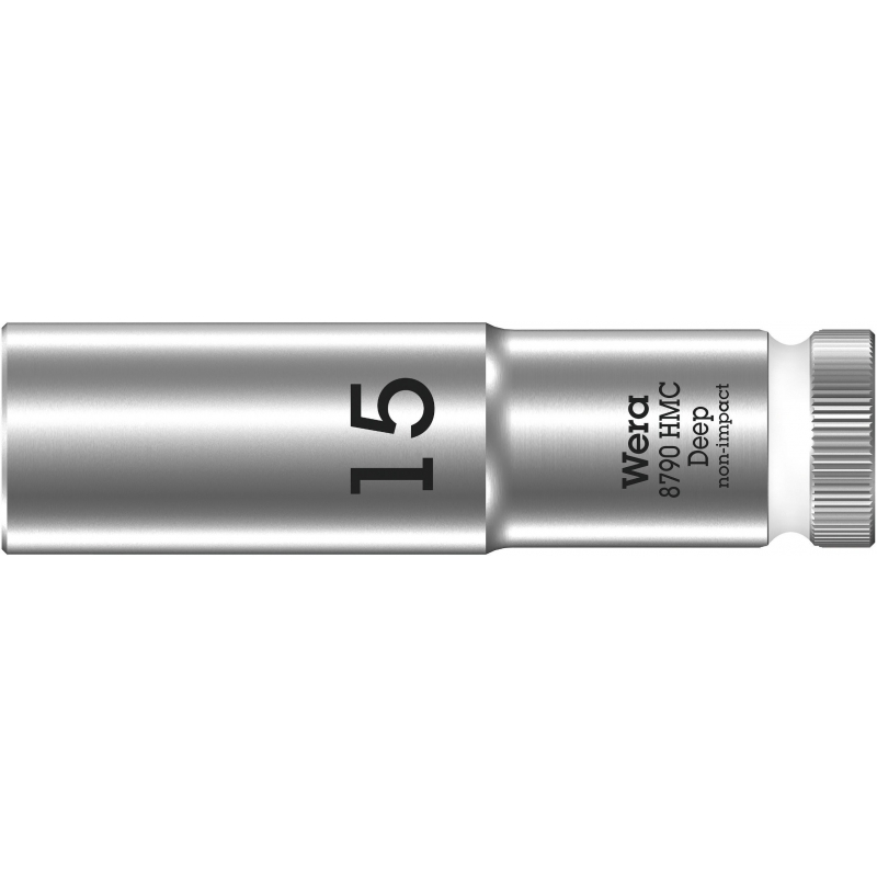 WERA 8790 HMC Lange Dop 15.0 x83.0 mm- "Deep Socket"-1/2"-aandrijving