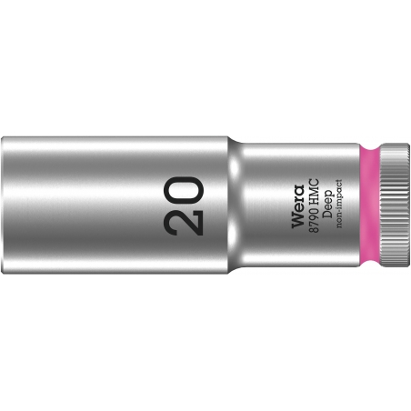 WERA 8790 HMC Lange Dop 15.0 x83.0 mm- "Deep Socket"-1/2"-aandrijving WERA 8790 HMC Lange Dop 15.0 x83.0 mm- "Deep Socket"-1/2"-aandrijving