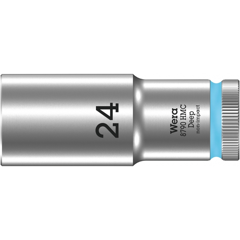 WERA 8790 HMC Lange Dop 20.0 x83.0 mm- "Deep Socket"-1/2"-aandrijving