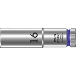 WERA 8790 HMC Lange Dop 21.0 x83.0 mm- "Deep Socket"-1/2"-aandrijving WERA 8790 HMC Lange Dop 21.0 x83.0 mm- "Deep Socket"-1/2"-aandrijving