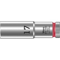 WERA 8790 HMC Lange Dop 21.0 x83.0 mm- "Deep Socket"-1/2"-aandrijving WERA 8790 HMC Lange Dop 21.0 x83.0 mm- "Deep Socket"-1/2"-aandrijving