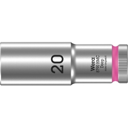 WERA 8790 HMC Lange Dop 21.0 x83.0 mm- "Deep Socket"-1/2"-aandrijving WERA 8790 HMC Lange Dop 21.0 x83.0 mm- "Deep Socket"-1/2"-aandrijving