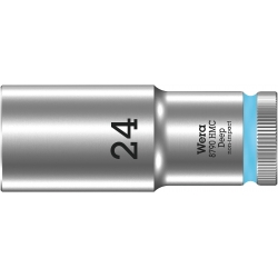 WERA 8790 HMC Lange Dop 21.0 x83.0 mm- "Deep Socket"-1/2"-aandrijving WERA 8790 HMC Lange Dop 21.0 x83.0 mm- "Deep Socket"-1/2"-aandrijving
