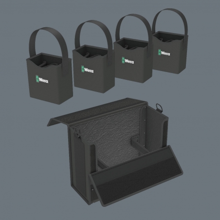 WERA 2GO 2 XL, De Gereedschapskoffer WERA 2GO 2 XL, De Gereedschapskoffer