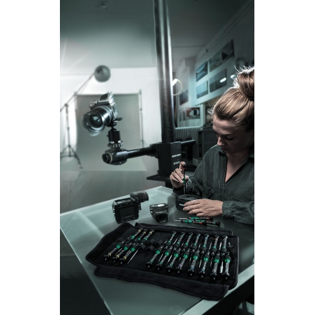 WERA Kraftform Micro Big Pack 1 Micro-schroevendraaierset. WERA Kraftform Micro Big Pack 1 Micro-schroevendraaierset.
