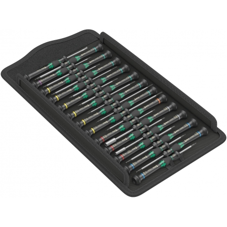 WERA Kraftform Micro Big Pack 1 Micro-schroevendraaierset. WERA Kraftform Micro Big Pack 1 Micro-schroevendraaierset.