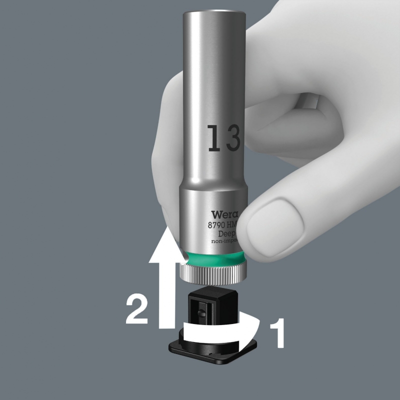 WERA BELT B Deep 1, 9-delige Doppen set, lange doppen met 3/8" -AANDRIJVING WERA BELT B Deep 1, 9-delige Doppen set, lange doppen met 3/8" -AANDRIJVING