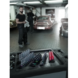 WERA BELT A Deep 1, 9-delige Doppen set, lange doppen met 1/4" -AANDRIJVING WERA BELT A Deep 1, 9-delige Doppen set, lange doppen met 1/4" -AANDRIJVING