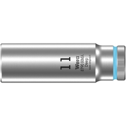 WERA 8790 HMA Lange Dop 6.0x50.0 mm- "Deep Socket"-1/4"-aandrijving