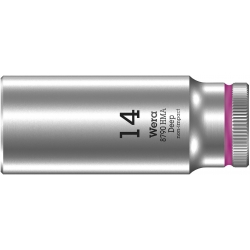 WERA 8790 HMA Lange Dop 6.0x50.0 mm- "Deep Socket"-1/4"-aandrijving