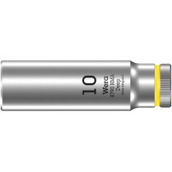 WERA 8790 HMA Lange Dop 7.0x50.0 mm- "Deep Socket"-1/4"-aandrijving