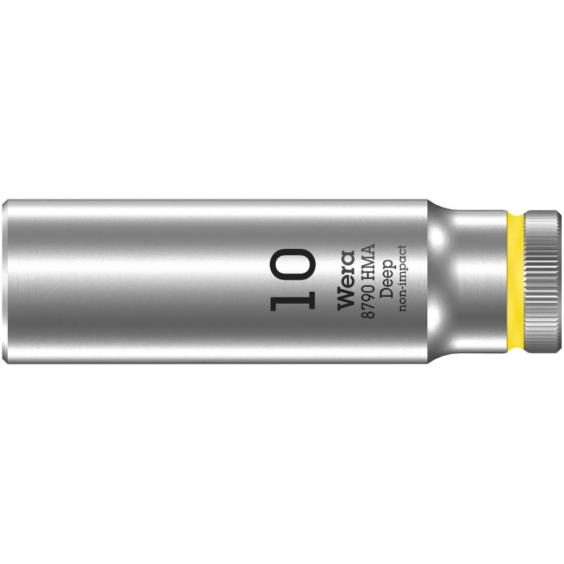 WERA 8790 HMA Lange Dop 10.0x50.0 mm- "Deep Socket"-1/4"-aandrijving