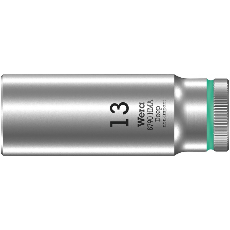 WERA 8790 HMA Lange Dop 13.0x50.0 mm- "Deep Socket"-1/4"-aandrijving