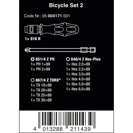 WERA Bicycle Set 2 WERA Bicycle Set 2