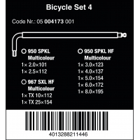 WERA Bicycle Set 4 WERA Bicycle Set 4