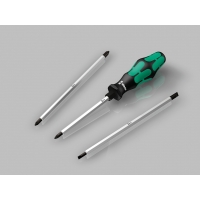 WERA 82 Combikling VARIO phillips-sleuf PH 1 - 0.6x4.0 x175