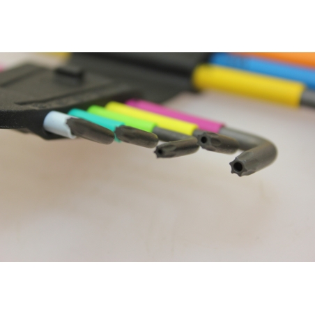 WERA SPKL/9 TORX® BO Multicolour Stiftsleutelset. WERA SPKL/9 TORX® BO Multicolour Stiftsleutelset.