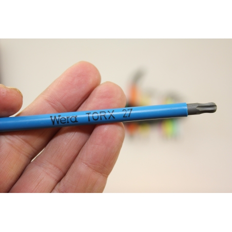 WERA SPKL/9 TORX® BO Multicolour Stiftsleutelset. WERA SPKL/9 TORX® BO Multicolour Stiftsleutelset.