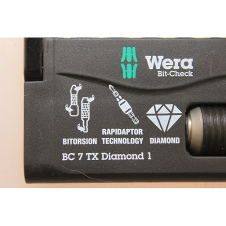 WERA Bit-Check Torx, BC 7 TX Diamond 1 WERA Bit-Check Torx, BC 7 TX Diamond 1