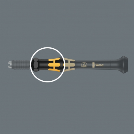 WERA 1013 Micro ESD half-moon bit-handhouder WERA 1013 Micro ESD half-moon bit-handhouder