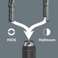 WERA 1013 Micro ESD half-moon bit-handhouder WERA 1013 Micro ESD half-moon bit-handhouder