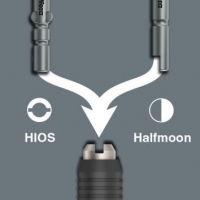 WERA 1013 Micro ESD half-moon bit-handhouder