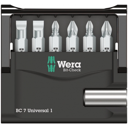 WERA Bit-Check BC 7 Universal 1