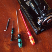 WERA Singer gereedschapset(onderhoud/reparatie) WERA Singer gereedschapset(onderhoud/reparatie)