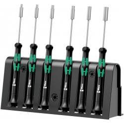 WERA Kraftform Micro 2069/6 set. Dop/Buitenzeskant