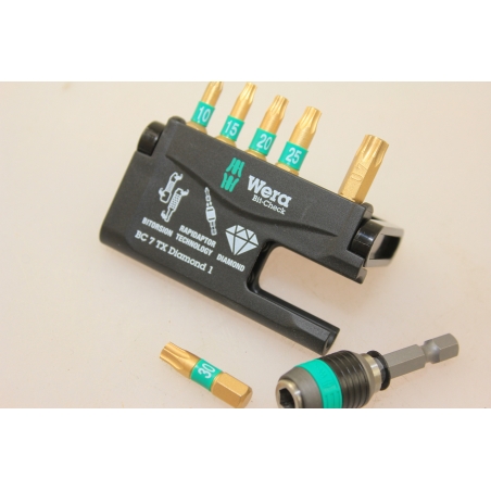 WERA Bit-Check Torx, BC 7 TX Diamond 1 WERA Bit-Check Torx, BC 7 TX Diamond 1