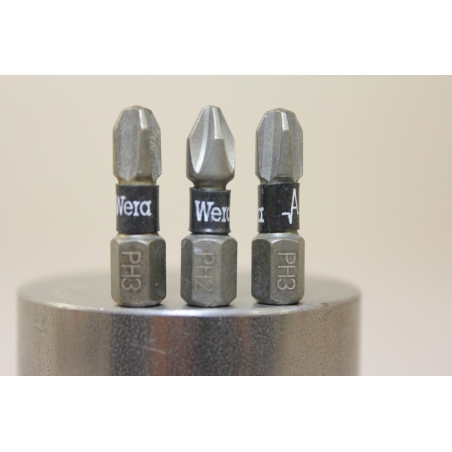 WERA Philips PH 3 IMPAKTOR 851/1 IMP DC / PH 3 X 25 Kruis-bit WERA Philips PH 3 IMPAKTOR 851/1 IMP DC / PH 3 X 25 Kruis-bit
