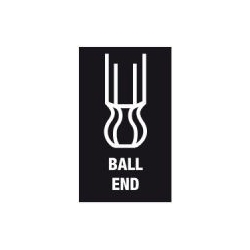 WERA 2052 Kraftform Micro Inbus/Binnenzeskant kogel-kop 3.0 mm x60mm