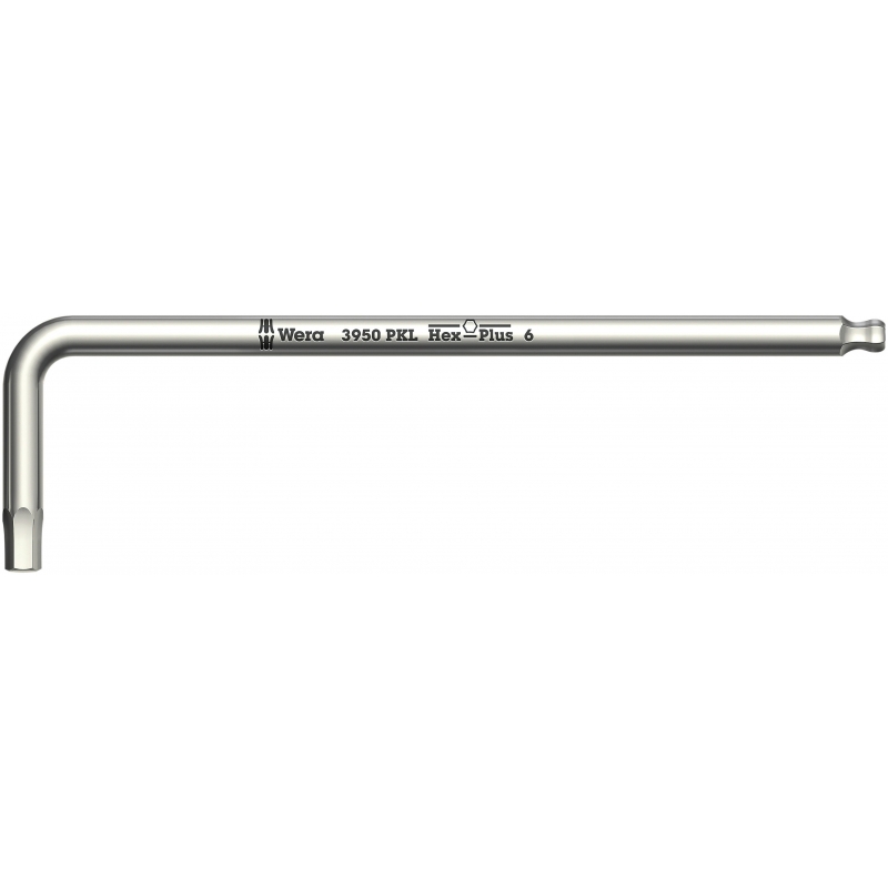 WERA Inbussleutel RVS 3950 PKL 4.0 mm x 137 mm