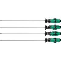 WERA 367/4 TORX® HF Kraftform Plus Schroevendraaierset HF met 300 mm lange klingen WERA 367/4 TORX® HF Kraftform Plus Schroevendraaierset HF met 300 mm lange klingen