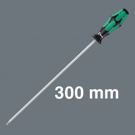 WERA 367/4 TORX® HF Kraftform Plus Schroevendraaierset HF met 300 mm lange klingen WERA 367/4 TORX® HF Kraftform Plus Schroevendraaierset HF met 300 mm lange klingen