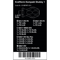 WERA Kraftform Kompakt Stubby 1 WERA Kraftform Kompakt Stubby 1