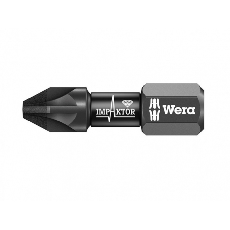 WERA Pozidriv PZ 3 IMPAKTOR 855/1 IMP DC / PZ 3 X 25 Kruis-bit WERA Pozidriv PZ 3 IMPAKTOR 855/1 IMP DC / PZ 3 X 25 Kruis-bit