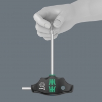 WERA HF 454 T-Grip Inbus 3.0 x100 mm met vasthoudfunctie WERA HF 454 T-Grip Inbus 3.0 x100 mm met vasthoudfunctie