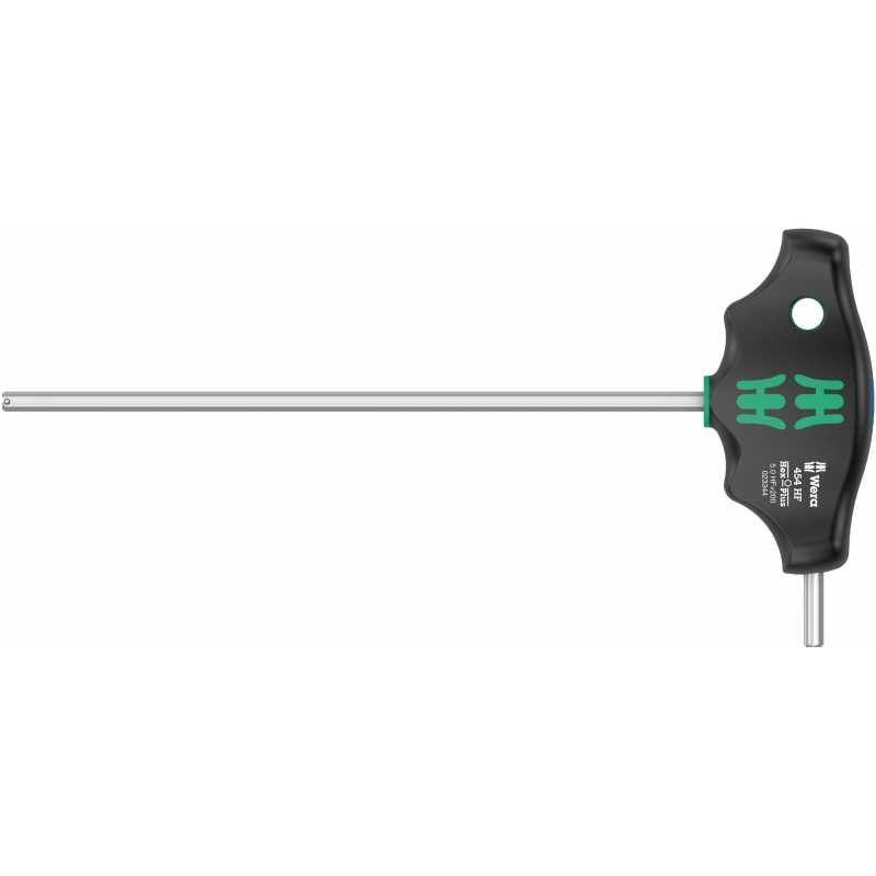 WERA HF 454 T-Grip Inbus 5.0 x200 mm met vasthoudfunctie