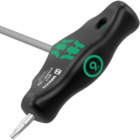 WERA 467 TORX® HF T-greep TX 20 x100mm WERA 467 TORX® HF T-greep TX 20 x100mm