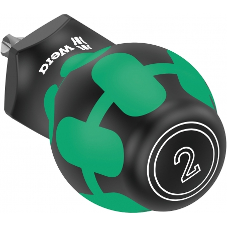 WERA 355 Stubby Pozidrive Kruiskop PZ 2 x25mm WERA 355 Stubby Pozidrive Kruiskop PZ 2 x25mm