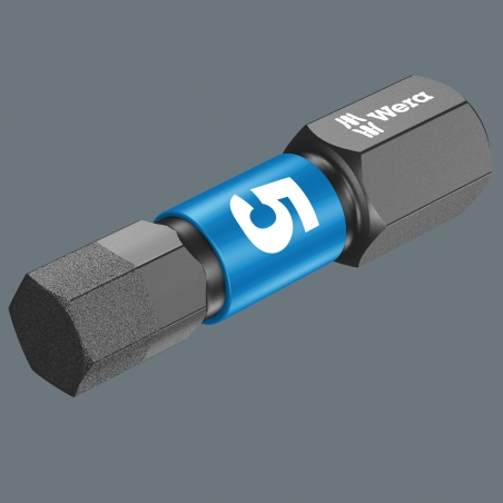 WERA zeskant(inbus) 5 mm impaktor 840/1 IMP DC IMPAKTOR hexa-Bit WERA zeskant(inbus) 5 mm impaktor 840/1 IMP DC IMPAKTOR hexa-Bit